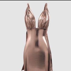 2-Sexy Metallic Dresses